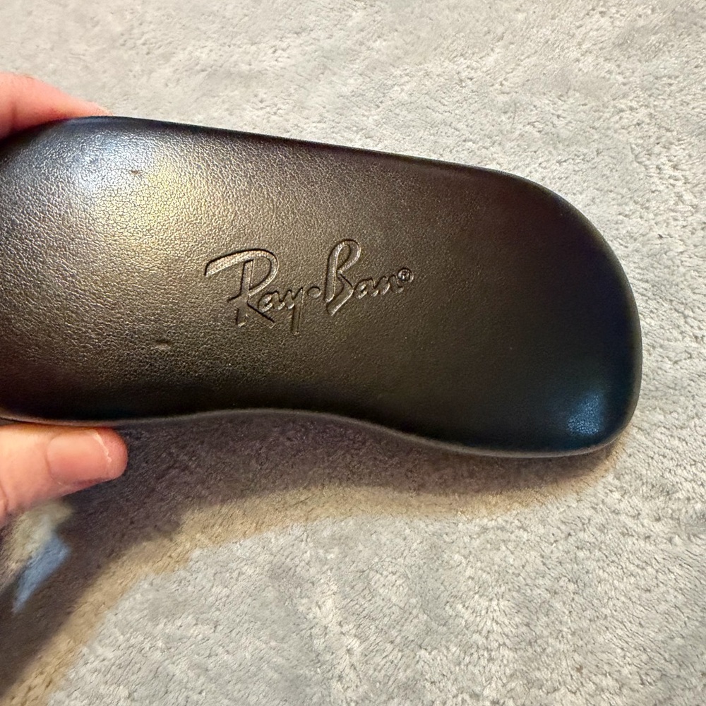 Ray-Ban Black Hard Sunglasses Case‎ Clamshell Authentic Replacement